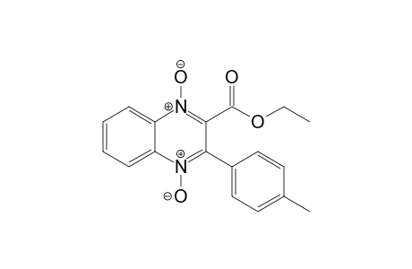 2-(CARBOETHOXY)-3-(4'-METHYL)-PHENYLQUINOXALINE-1,4-DIOXIDE