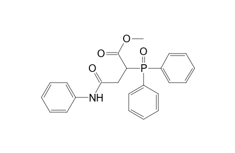 METHYL-ALPHA-(DIPHENYLPHOSPHIOYL)-N-PHENYLSUCCINAMIDE