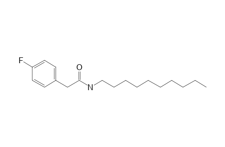 Phenylacetamide, 4-fluoro-N-decyl-