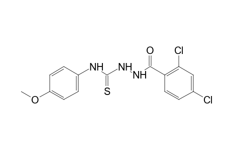 1-(2,4-dichlorobenzoyl)-4-(p-methoxyphenyl)-3-thiosemicarbazide