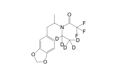 N-Ethyl-3,4-methylenedioxyamphetamine-D5 TFA