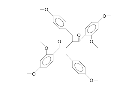 (2R,3R)/(2S,3S)-1,4-Bis(2,4-dimethoxy-phenyl)-2,3-bis(4-methoxy-benzyl)-butane-1,4-dione