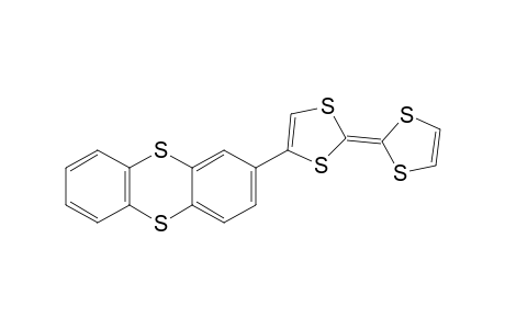 2-[2-(1,3-dithiol-2-ylidene)-1,3-dithiol-4-yl]thianthrene