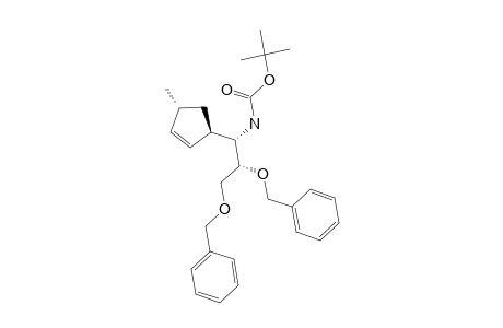 (1-S,2-S,1'-R,4'-R)-TERT.-BUTYL-[2,3-BIS-(BENZYLOXY)-1-(4'-METHYLCYCLOPENT-2'-ENYL)-PROPYL]-CARBAMATE