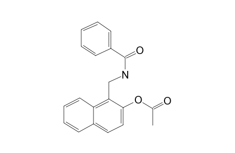 2-Acetoxy-1-(benzamidomethyl)naphthalene