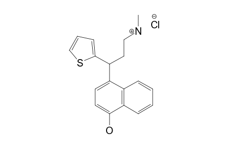 IMPURITY-2;(3-(4-HYDROXYNAPHTALEN-1-YL)-N-METHYL-3-(THIOPHEN-2-YL)-PROPAN-1-AMONIUM]-HYDROCHLORIDE