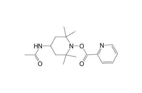 acetamide, N-[2,2,6,6-tetramethyl-1-[(2-pyridinylcarbonyl)oxy]-4-piperidinyl]-