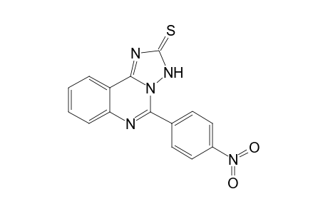 5-(4-Nitrophenyl)[1.2.4]triazolo[1,5-c]quinazolin-2(3H)-thione