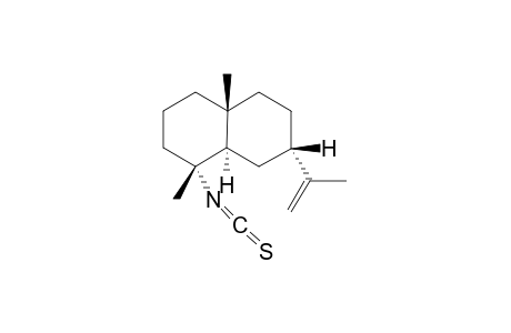 (1R,5R,6R,8S)-DEC-[4.4.0]-ANE-1,5-DIMETHYL-8-(1'-METHYLETHENYL)-5-ISOTHIOCYANATE