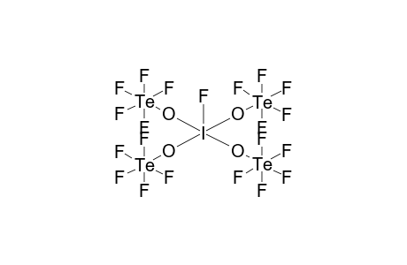 TETRAKIS(PENTAFLUOROTELLURATE)IODINE FLUORIDE