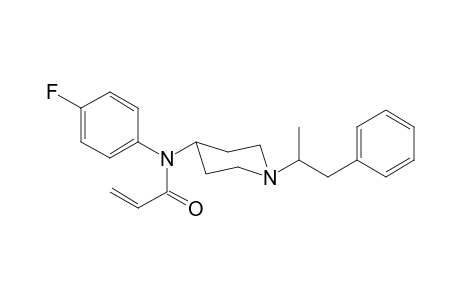 N-4-Fluorophenyl-N-[1-(1-phenylpropan-2-yl)piperidin-4-yl]prop-2-enamide