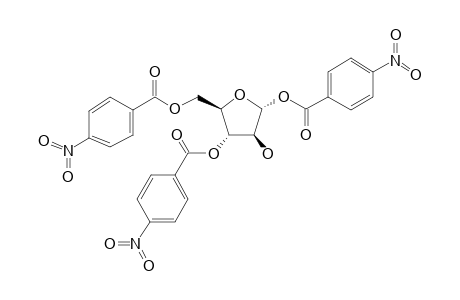 1,3,5-tri-p-Nitrobenzoyl-.alpha.-D-arabinofuranoside