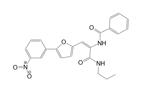 benzamide, N-[(E)-2-[5-(3-nitrophenyl)-2-furanyl]-1-[(propylamino)carbonyl]ethenyl]-