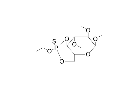 METHYL -2,3-DIMETHYL-ALPHA-D-GLUCOPYRANOSIDE, ETHYL-4,6-CYCLOTHIOPHOSPHATE