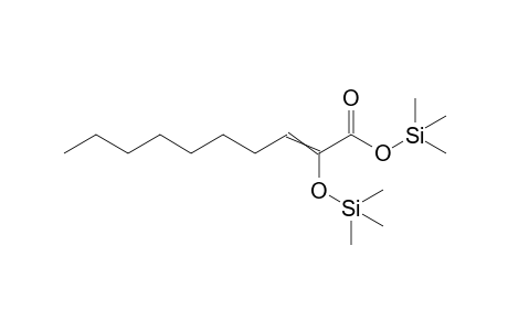 trimethylsilyl 2-trimethylsilyloxydec-2-enoate