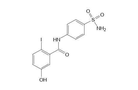 5-hydroxy-2-iodo-4'-sulfamoylbenzanilide