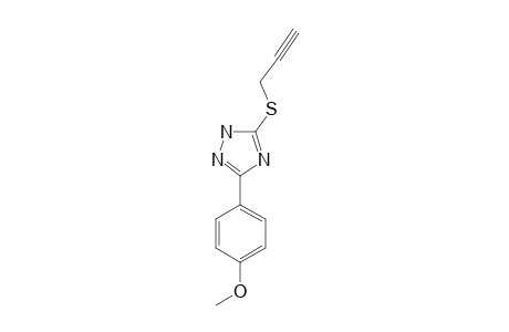 3-(PARA-METHOXYPHENYL)-5-(PROP-2-YNYLTHIO)-1H-1,2,4-TRIAZOLE
