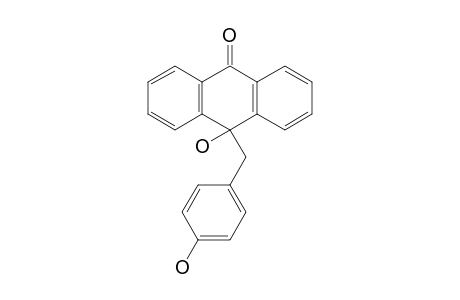 10-(Para-hydroxybenzyl)-oxanthrone