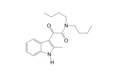 2-Methylindole-3-yl-glyoxyldibutylamide