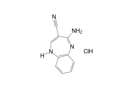 4-Amino-1H-1,5-benzodiazepine-3-carbonitrile HCl