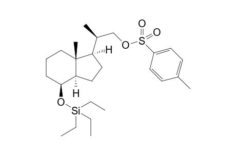 (8S,20R)-Des-A,B-8-[(triethylsilyl)oxy]-20-[(p-toluenesulfonyl)oxy]methyl-pregnane