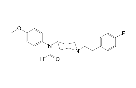 N-(1-[2-(4-Fluorophenyl)ethyl]piperidin-4-yl)-N-4-methoxyphenylformamide