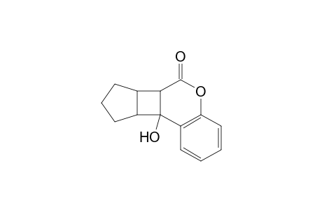 (4-Hydroxy-coumarin)-cyclopentene adduct