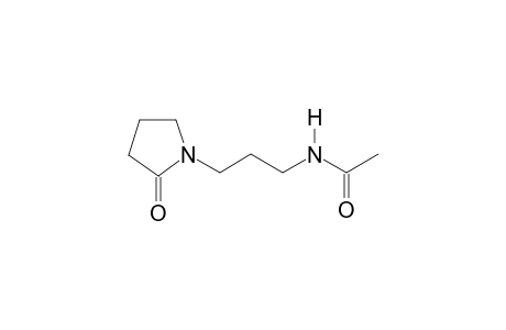 N-(3-(2-oxopyrrolidin-1-yl)propyl)acetamide