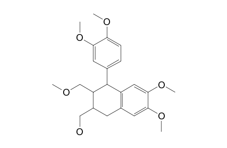 2-Naphthalenemethanol, 1-(3,4-dimethoxyphenyl)-1,2,3,4-tetrahydro-6,7-dimethoxy-3-(methoxyme thyl)-, [1S-(1.alpha.,2.beta.,3.alpha.)]-