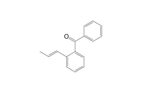 phenyl-[2-[(E)-prop-1-enyl]phenyl]methanone