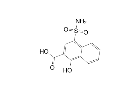 1-hydroxy-4-sulfamoyl-2-naphthoic acid