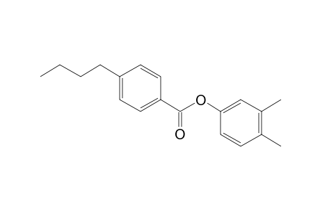 4-Butylbenzoic acid, 3,4-dimethylphenyl ester