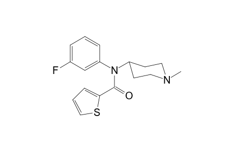 N-(3-Fluorophenyl)-N-(1-methylpiperidin-4-yl)thiophene-2-carboxamide