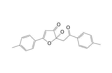 2-Hydroxy-2-(2-oxo-2-p-tolyl-ethyl)-5-p-tolyl-2,3-dihydrofuran-3-one