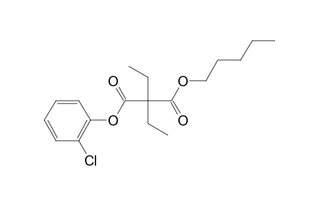 Diethylmalonic acid, 2-chlorophenyl pentyl ester