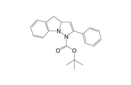 2-Phenyl-3a,4-dihydropyrazolo[1,5-a]indole-1-carboxylic acid tert-butyl ester