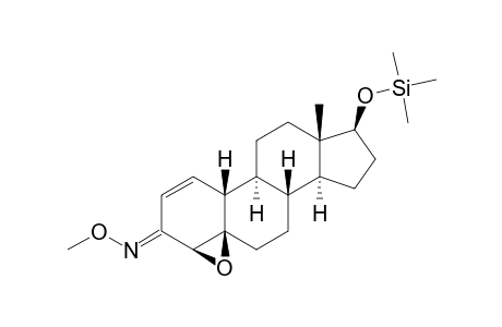 4.BETA.,5.BETA.-EPOXY-17.BETA.-[(TRIMETHYLSILYL)OXY]-ESTR-1-ENE-3-ONE(3-O-METHYLOXIME)