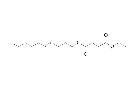 Succinic acid, dec-4-enyl ethyl ester