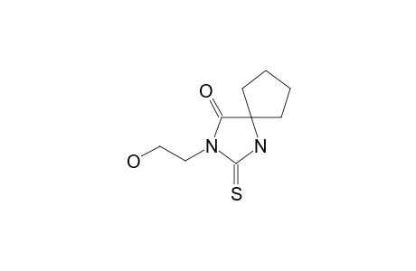 3-(2-Hydroxyethyl)-2-thioxo-1,3-diazaspiro[4.4]nonan-4-one