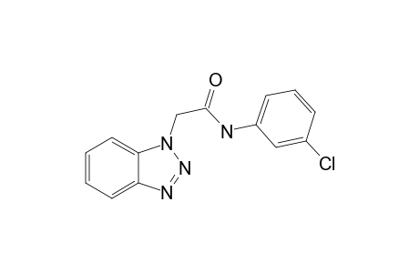 2-(Benzotriazol-1-yl)-N-(3-chlorophenyl)acetamide