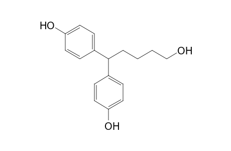 5,5-bis(p-Hydroxyphenyl)-1-pentanol