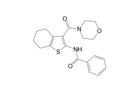 N-[3-(4-Morpholinylcarbonyl)-4,5,6,7-tetrahydro-1-benzothien-2-yl]benzamide