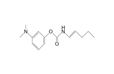 Carbamic acid, 1-pentenyl-, 3-(dimethylamino)phenyl ester