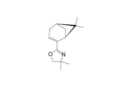 (-)-2-[(1R)-6,6-DIMETHYLBICYCLO-[3.1.1]-HEPT-2-EN-2-YL]-4,4-DIMETHYL-4,5-DIHYDRO-1,3-OXAZOLE