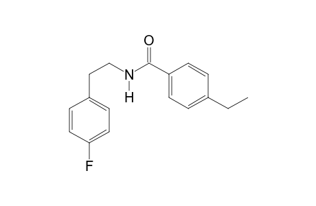 4-Ethyl-N-[2-(4-fluorophenyl)ethyl]benzamide