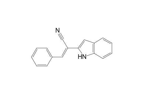(Z)-2-(1H-indol-2-yl)-3-phenyl-2-propenenitrile