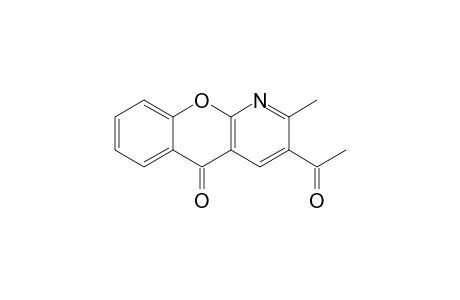 3-Acetyl-2-methyl-5H-[1]benzopyrano[2,3-b]pyridin-5-one