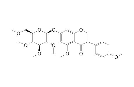 Genistin, hexamethyl ether