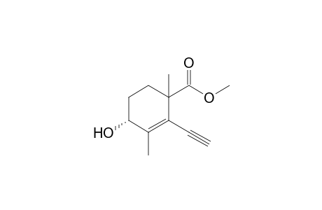 Methyl (4R)-2-ethynyl-4-hydroxy-1,3-dimethylcyclohex-2-ene-1-carboxylate