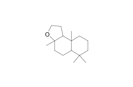 3a,6,6,9a-Tetramethyl-dodecahydro-naphtho(2,1-B)furan